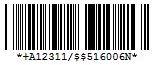 HIBCCode128 barcode