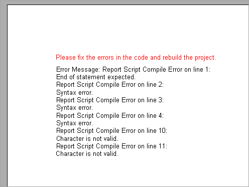 Run-time error handling in scripting