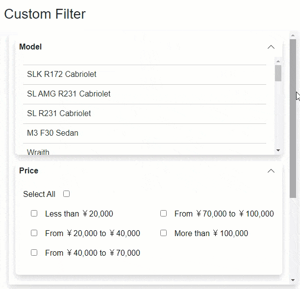 DataFilter Blazor custom filter