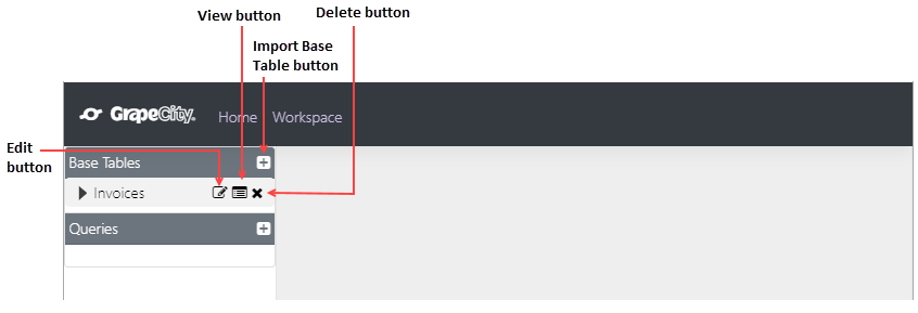 Click import button