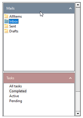 WinForms Accordion Page Styling