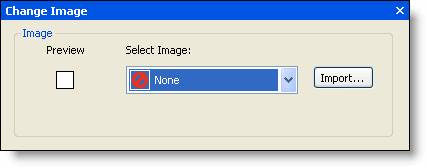clicking change image button