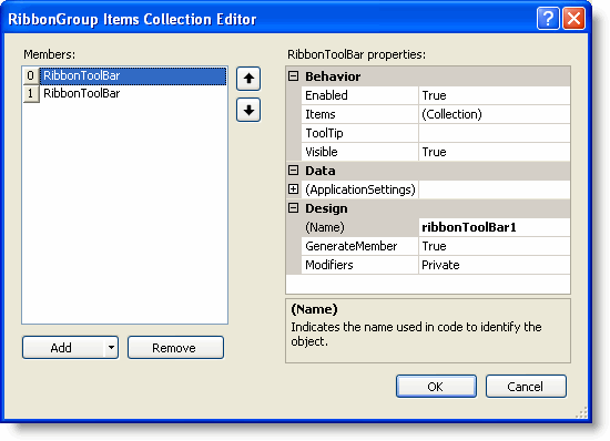 Group Items Collection Editor