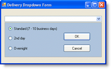 dropdownform