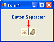 Button separator