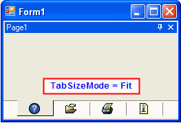 Fit Tab Size Mode