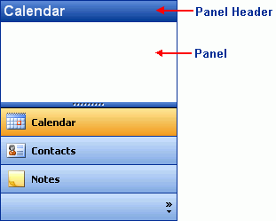 Panel header