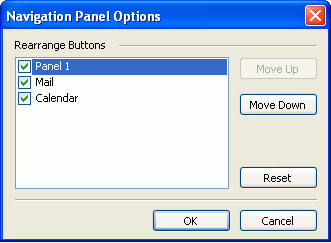 Navigation panel option in NavBar