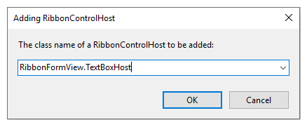 Controlhost textbox