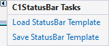 statusbar smart tag