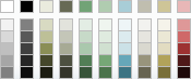 shows foundry palette