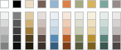 shows median palette