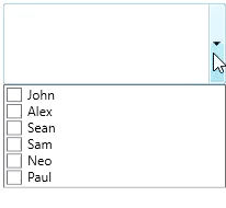Tag Wrap in MultiSelect WPF
