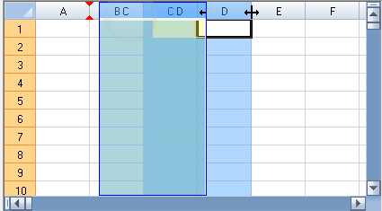 Touch Support when Moving Columns or Rows