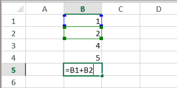 An example of formula text box at run time